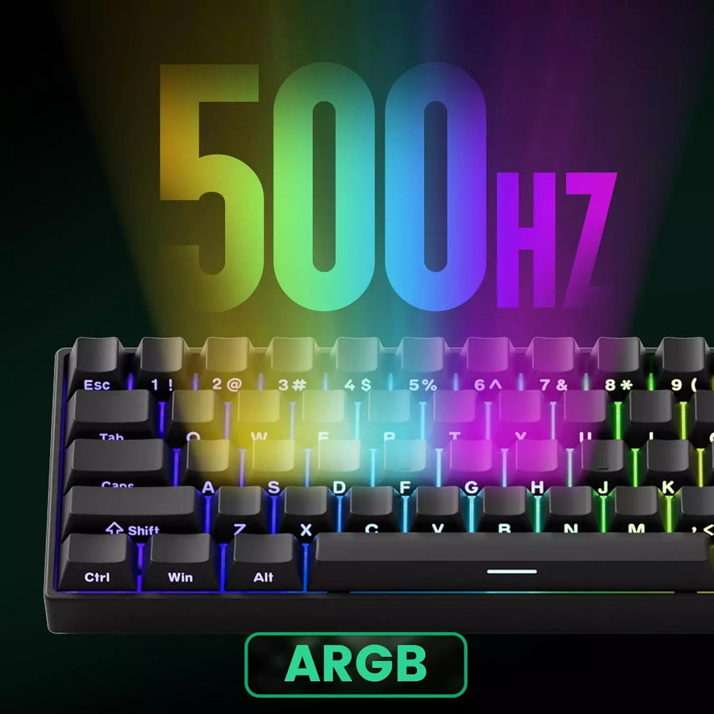 MonsGeek FUN60 Pro – 60% Magnetic Gaming Keyboard | 8K Polling | Rapid Trigger Precision