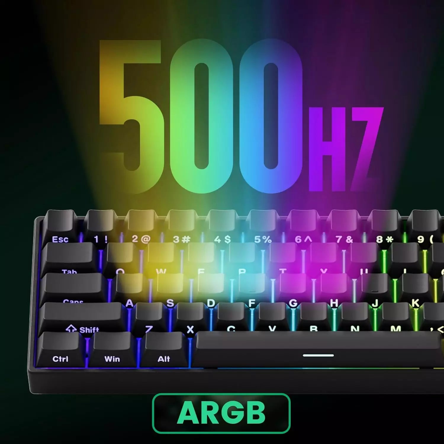MonsGeek FUN60 Pro – 60% Magnetic Gaming Keyboard | 8K Polling | Rapid Trigger Precision