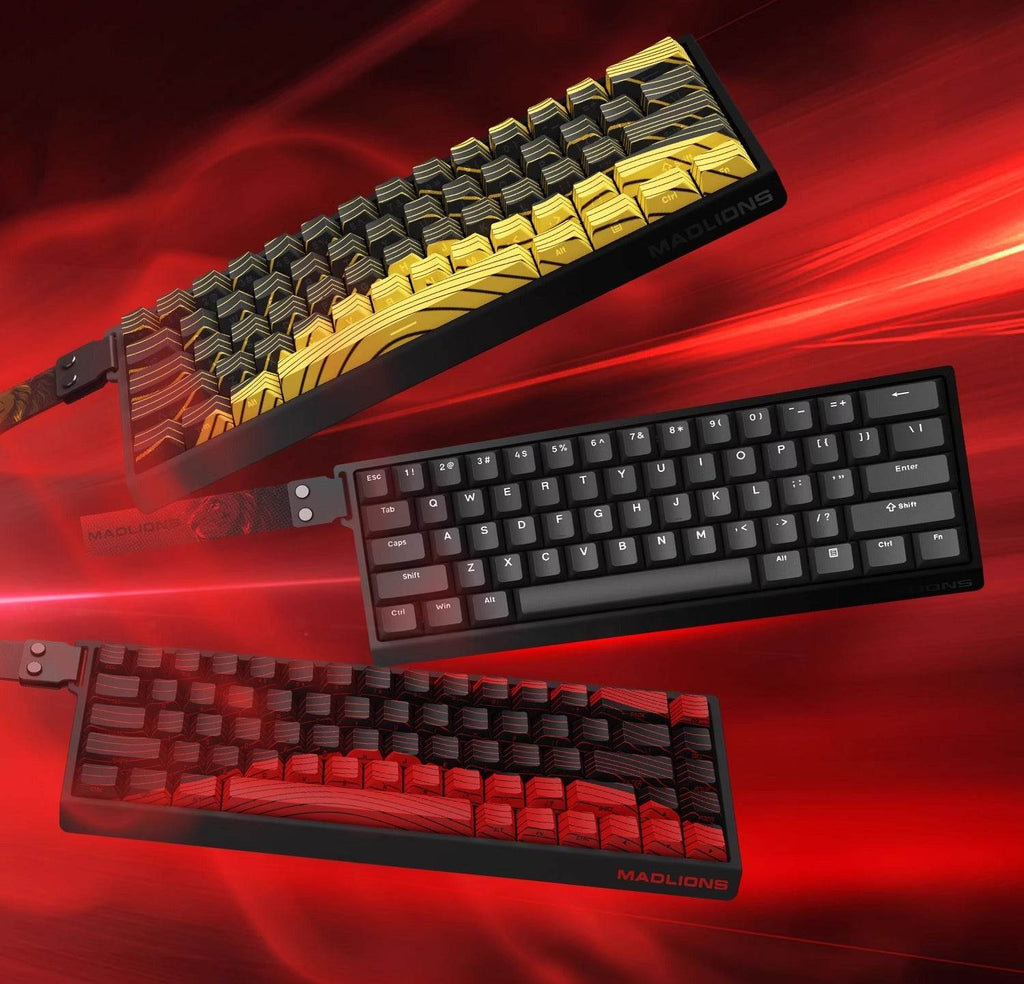 Madlions MAD60HE- Esports Magnetic keyboard - Magnetic axis pro switches - CapsnKeys