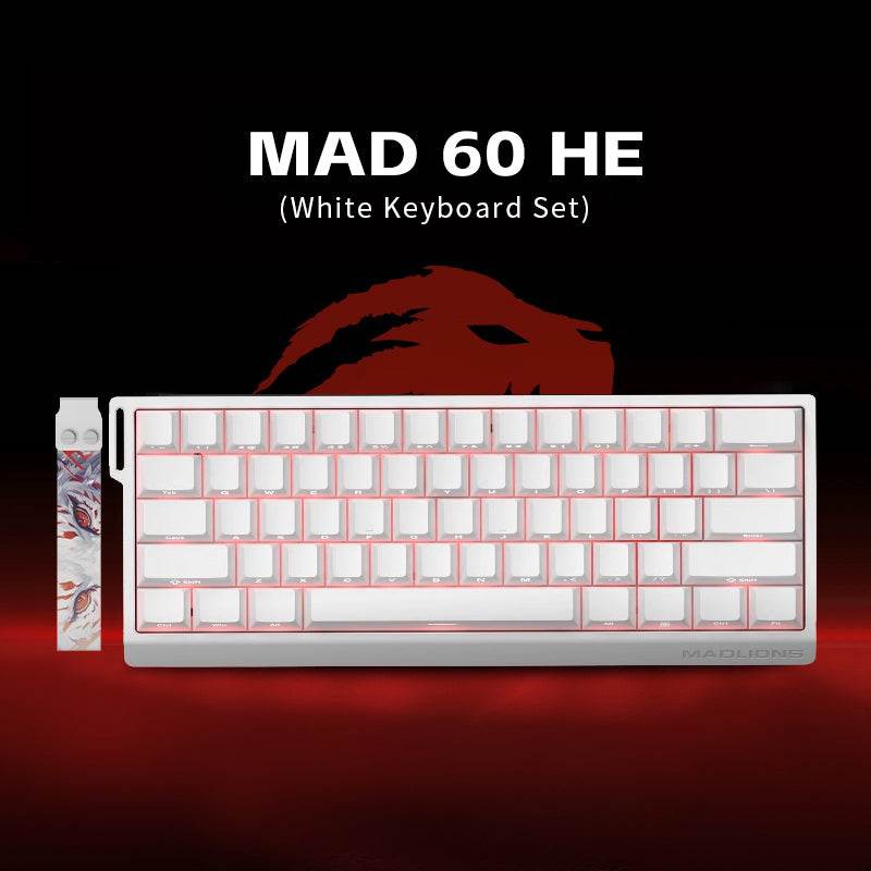 Madlions MAD60HE- Esports Magnetic keyboard - Magnetic axis pro switches - CapsnKeys