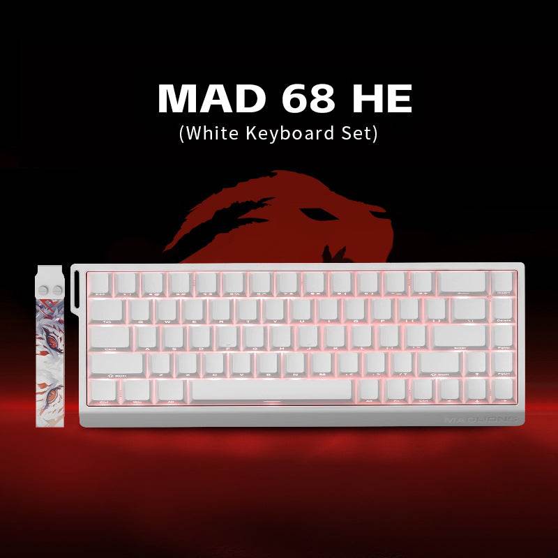 Madlions MAD68HE- Ultimate Gaming Mechanical Keyboard - magnetic axis pro switches - CapsnKeys