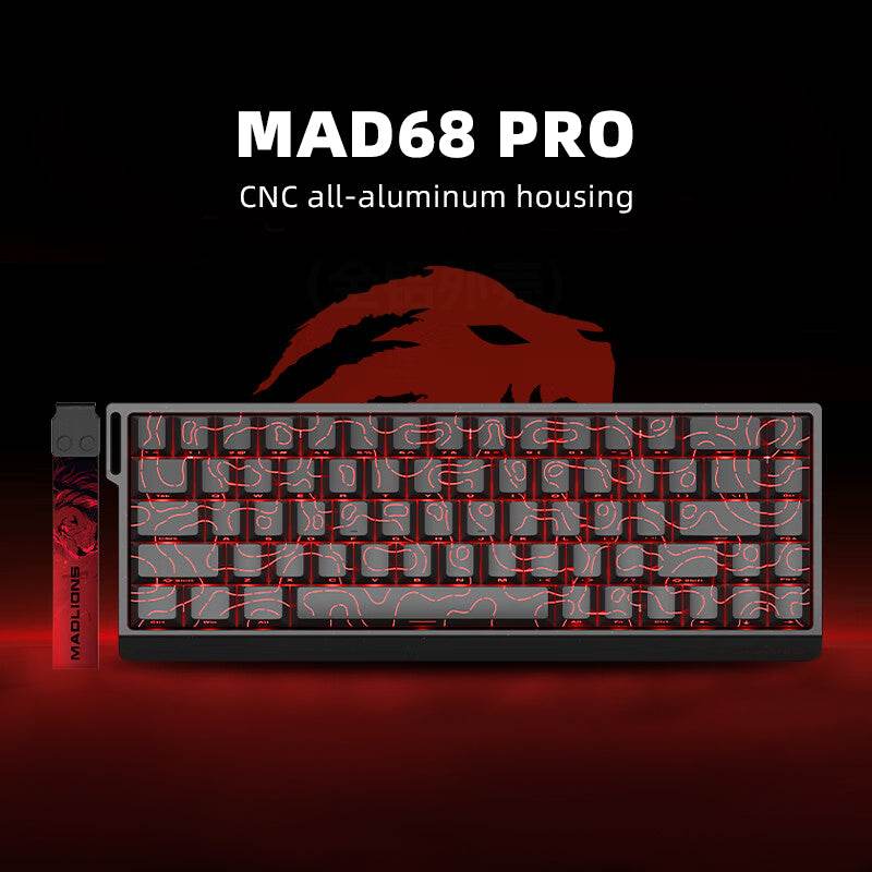 MAD68 PRO - (Silver magnetic axis switches) - CapsnKeys