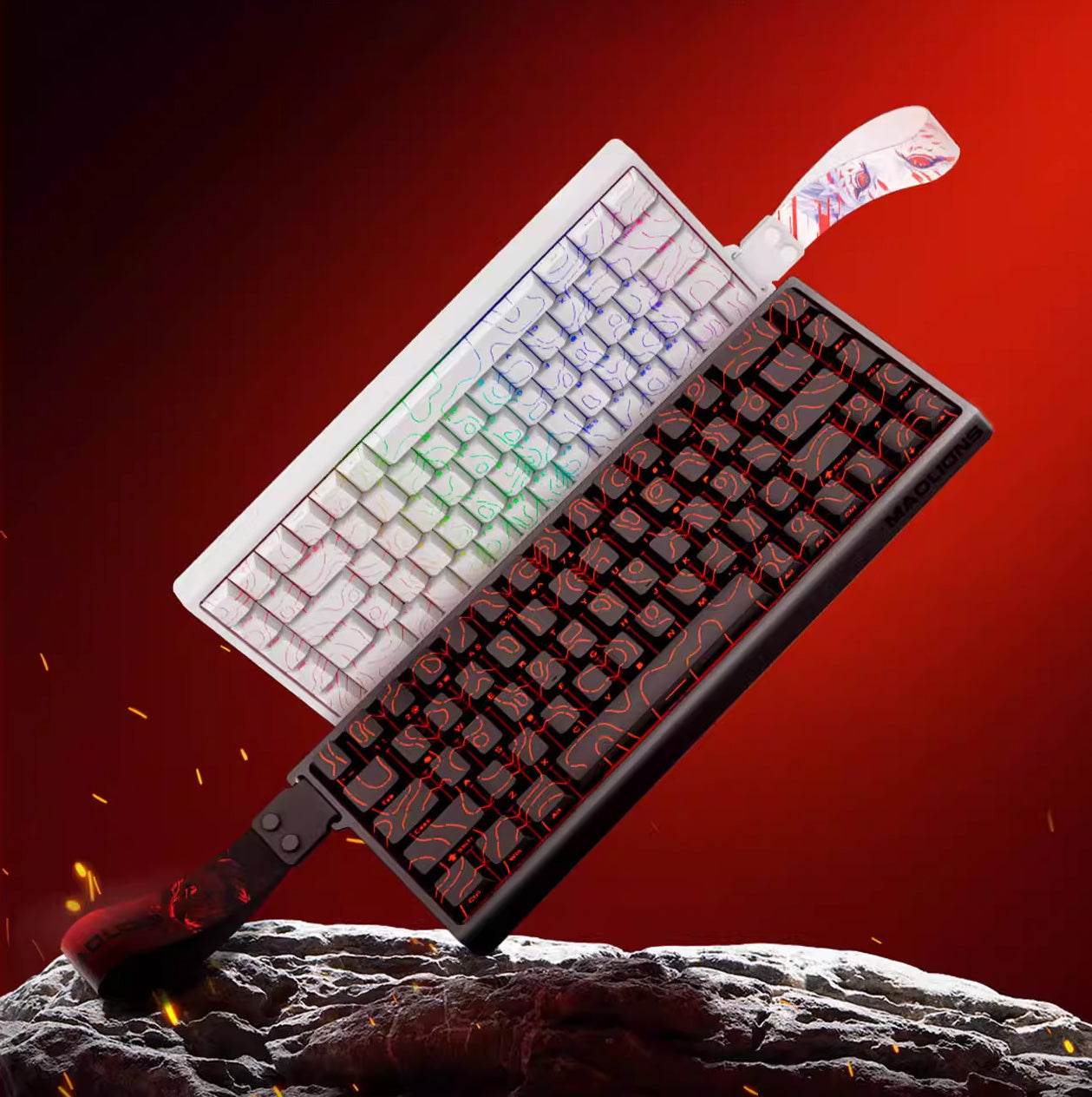 MAD60 PRO - (Silver magnetic axis switches) - CapsnKeys